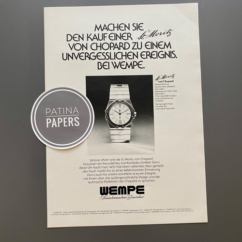 1981 chopard moritz wempe - moritz,