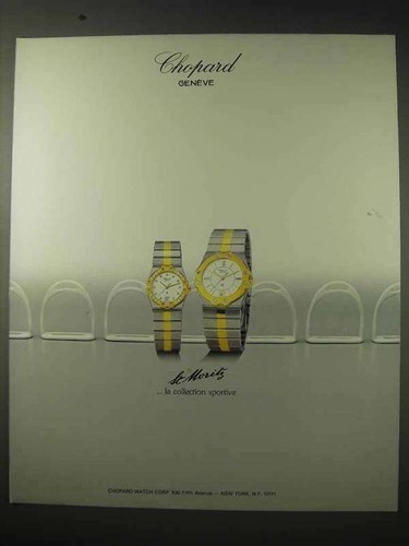 Pubblicità orologio chopard - orologio,