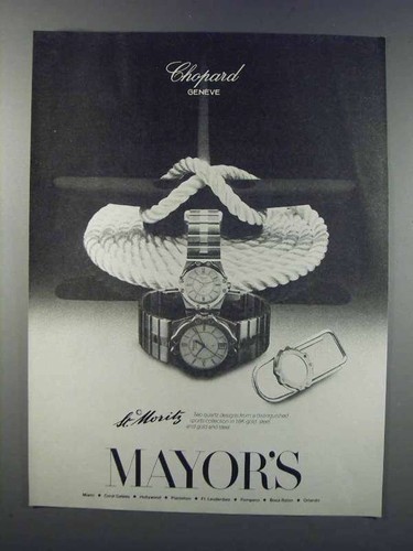 Pubblicità orologi chopard - pubblicità,