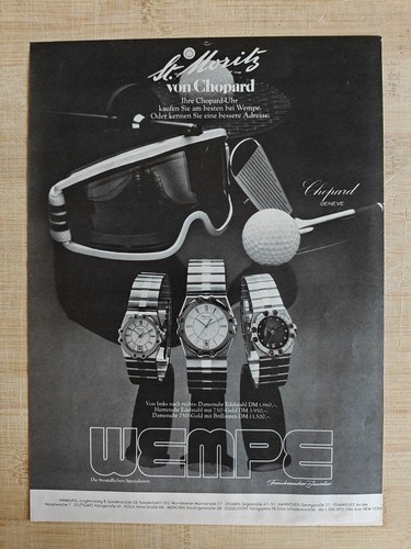 Chopard moritz 1980 - st.,